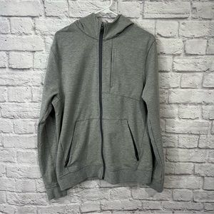 Lululemon men’s large City Sweat Zip Hooded sweatshirt hoodie full zip